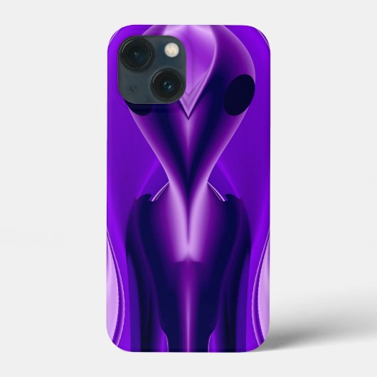 3D Paarse Regenboog Dromen, Buitenaards Case-Mate iPhone Case (Achterkant)