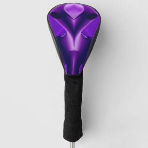 3D Paarse Regenboog Dromen, Buitenaards Golfheadcover
