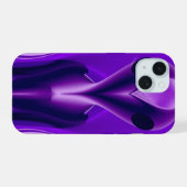 3D Paarse Regenboog Dromen, Buitenaards iPhone 15 Case (Achterkant horizontaal)