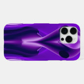 3D Paarse Regenboog Dromen, Buitenaards iPhone Hoesje (Achterkant horizontaal)