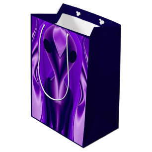 3D Paarse Regenboog Dromen, Buitenaards Medium Cadeauzakje