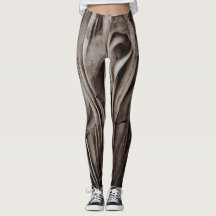 3D-paddenstoelontwerp Leggings