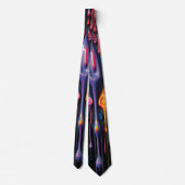 3D Paint Drips Halsband Stropdas (Achterkant)