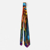 3D Paint Drips Stropdas (Achterkant)