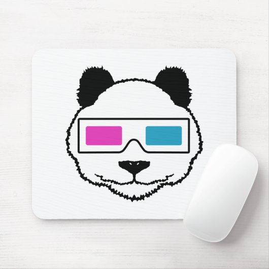 3D Panda Muismat (Met muis)