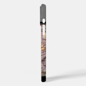 3D papegaai en bloemen monogram Case-Mate iPhone Case (Achterkant / Links)