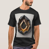 3D Paper Art Design T-shirt (Voorkant)