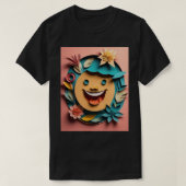 3D Paper Art Design T-shirt (Design voorkant)