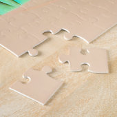 3D Papercraft Tropical Beach Legpuzzel (Zijkant)