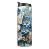 3d Papercraft Vlindertuimelaar Thermosbeker (Geroteerd rechts)