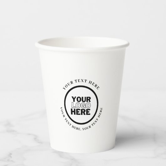 3D PAPIEREN BEKERS (Voorkant)