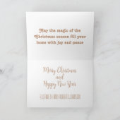 3D Papieren Uitgesneden Dorp Feestdagen Kaart (Binnen)