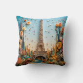 3D Paris pillow Kussen (Achterkant)