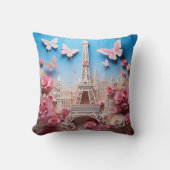 3D Paris pillow Kussen (Voorkant)