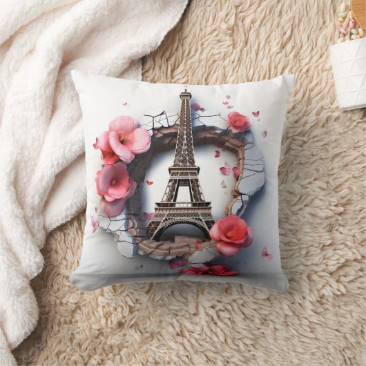 3D Paris pillow Kussen (Deken)