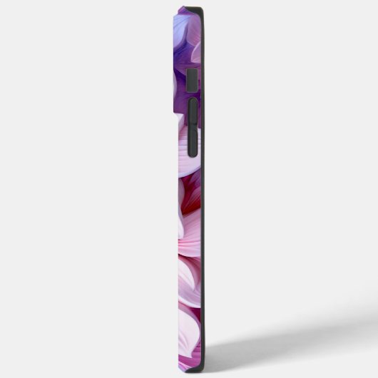 3D Pastel Bloem Patroon Case-Mate iPhone Case (Achterkant / Links)