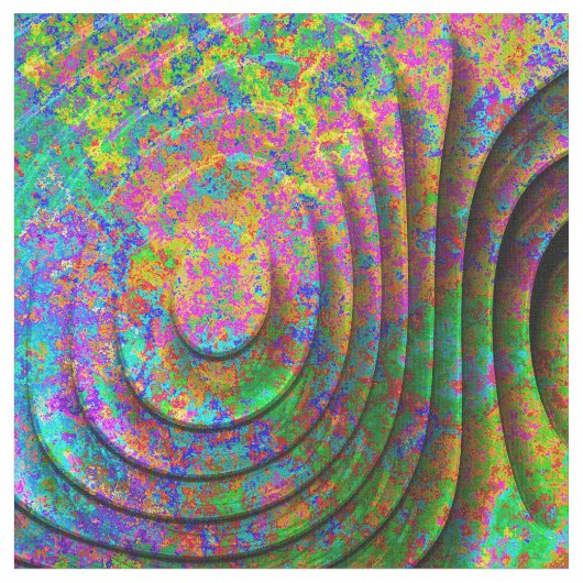 3D-patronen 2 aangepaste stof (Close Up)