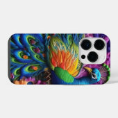 3D Pauw iPhone Hoesje (Achterkant horizontaal)