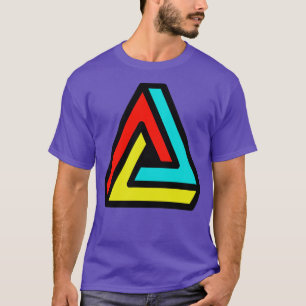 3D Penrose Onmogelijke driehoek 1 T-shirt
