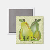 3D Peren (water speck) Magnet (Voorkant / Achterkant)
