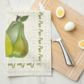 3D-peren (WC) Theedoek (Quarter Fold)