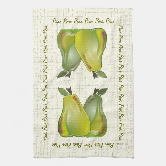 3D-peren (WC) Theedoek (Verticaal)