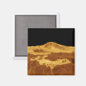 3D Perspectief Uitzicht van Maat Mons op Venus Magneet (Voorkant / Achterkant)