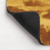 3D Perspectief Uitzicht van Maat Mons op Venus Muismat (Hoek)