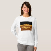 3D Perspectief Uitzicht van Maat Mons op Venus T-shirt (Voorkant volledig)
