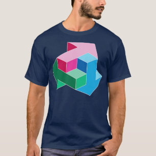 3D-pijlen T-shirt