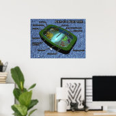 3D Plant celdiagram Poster (Thuiskantoor)