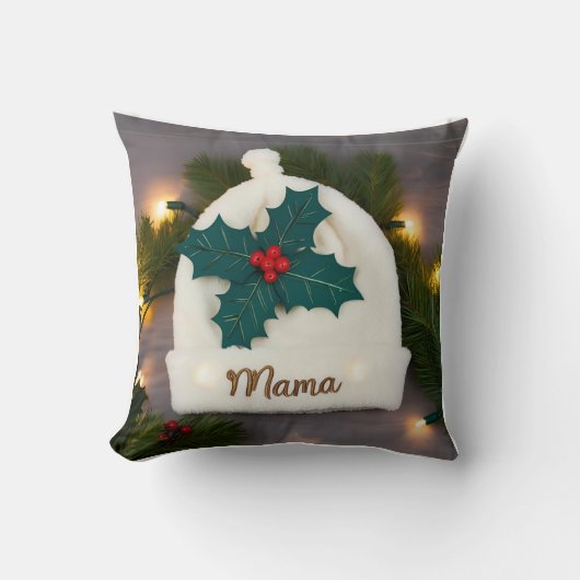 3D Pluche Pet, Holly, Subtle Mama Kussen (Voorkant)