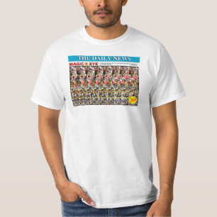 3D "Poker Face" T-Shirt Design door Magic Eye®