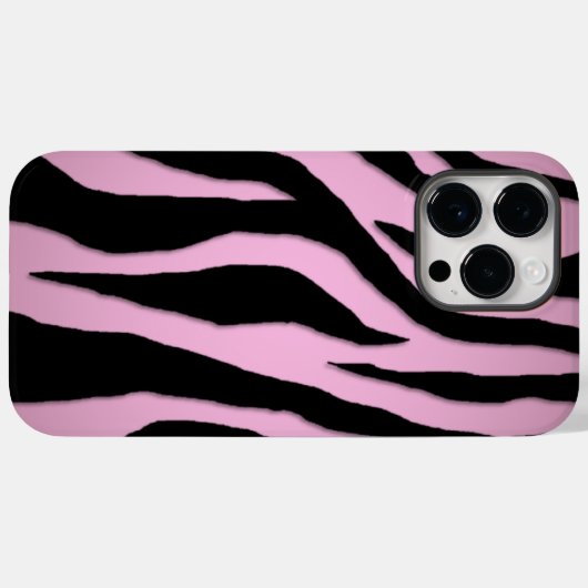 3D Pop Zebra Case-Mate iPhone Case (Achterkant (horizontaal))