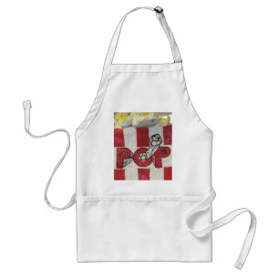 3d popcorn apron standaard schort