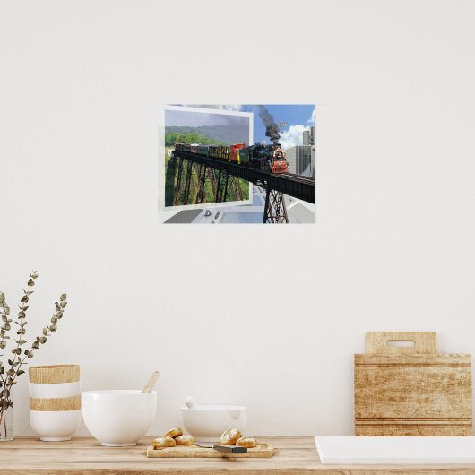 3D-Poster Poster (Keuken)