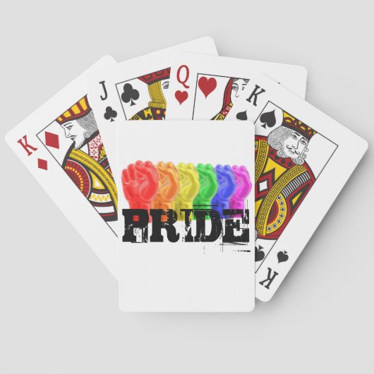 3D Pride Unity Pokerkaarten (Achterkant)