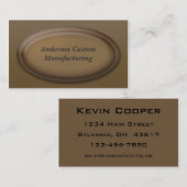 3D-prijs Visitekaartje (Voorkant / Achterkant)