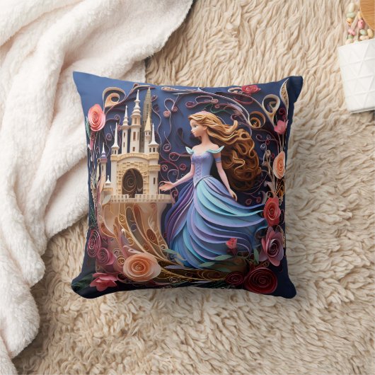 3D Princess pillow Kussen (Deken)