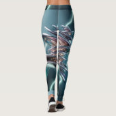 3D print moderne kunst Leggings (Achterkant)