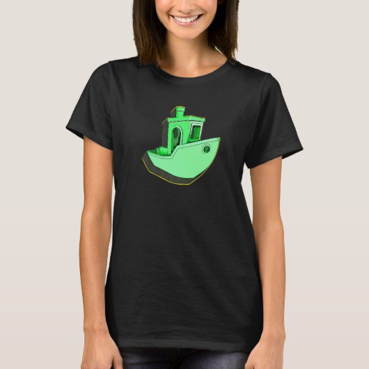 3D Printer Benchmarks calibratie voor 3D printer 1 T-shirt (Voorkant)