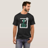 3D Printer CNC G Code 3D Printer T-shirt (Voorkant volledig)