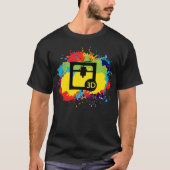 3d Printer Lover Print Operator T-shirt (Voorkant)