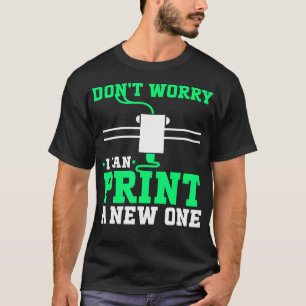 3D-printer Print A New One 3D-printen T-shirt