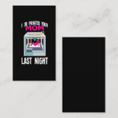 3D Printer Printing Engineer Drukt je moeder af Visitekaartje (Voorkant / Achterkant)