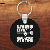 3d Printing Art For Men Women 3d Printer Lover 3d  Sleutelhanger (Voorkant)