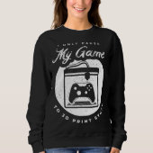 3D Printing for a 3D Printer Enthusiast Trui (Voorkant)