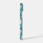 3D Puffy Zonnige Side Up Mint Telefoon Case iPhone 15 Case (Rechterkant)