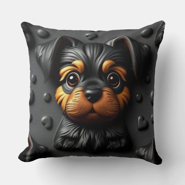 3D Puppy Pillow Kussen (Voorkant)