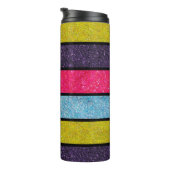 3D puzzel & Faux glitter Thermische Tumbler Thermosbeker (Geroteerd rechts)